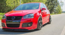 VW Golf MK5 GTI (För GTI 30th Front) 2003-2008 Frontläpp / Frontsplitter Maxton Design